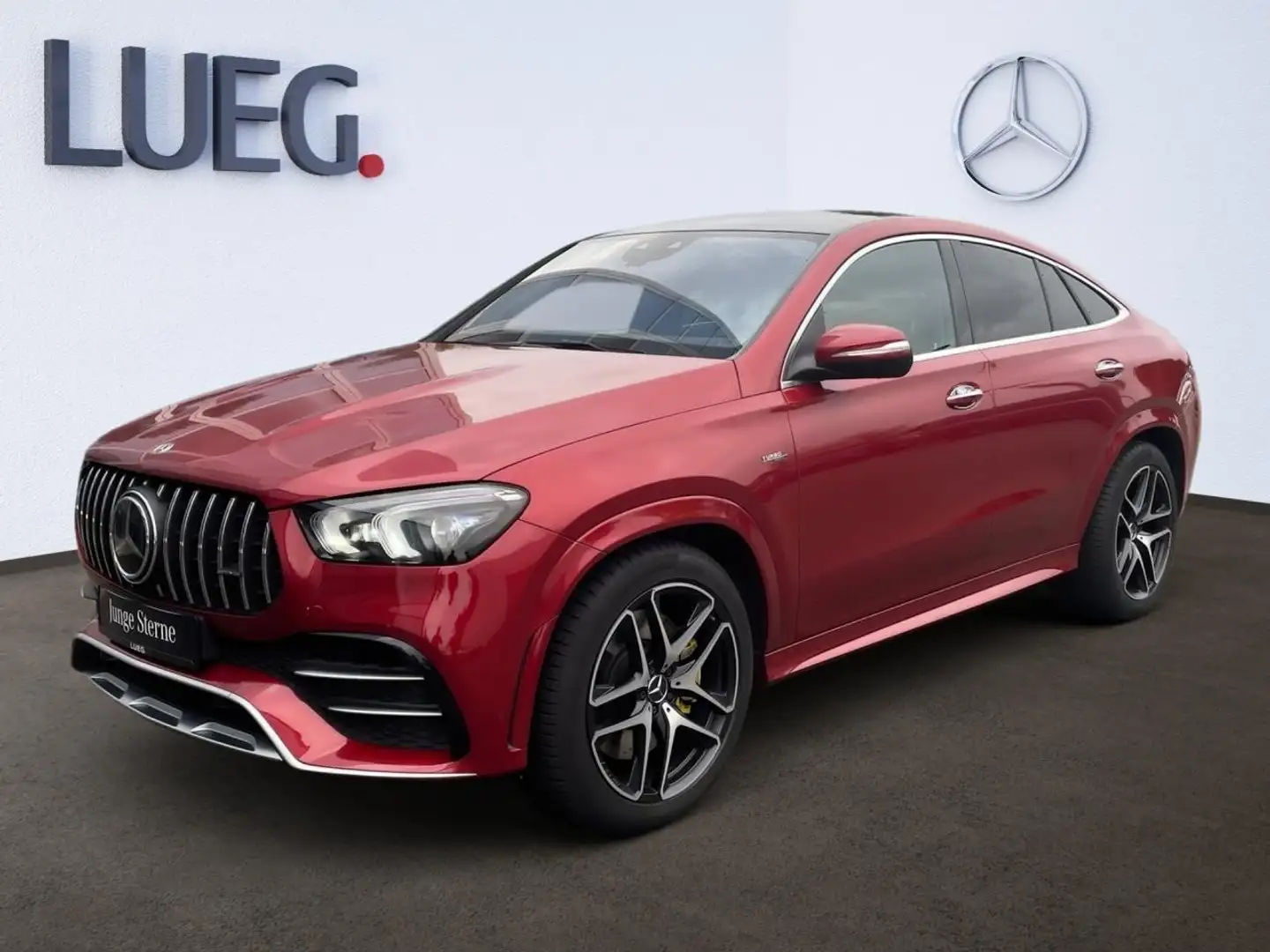 Mercedes-Benz GLE 53 AMG Mercedes AMG GLE 53 4Matic + Coupe PANODACH+AHK Rot - 2