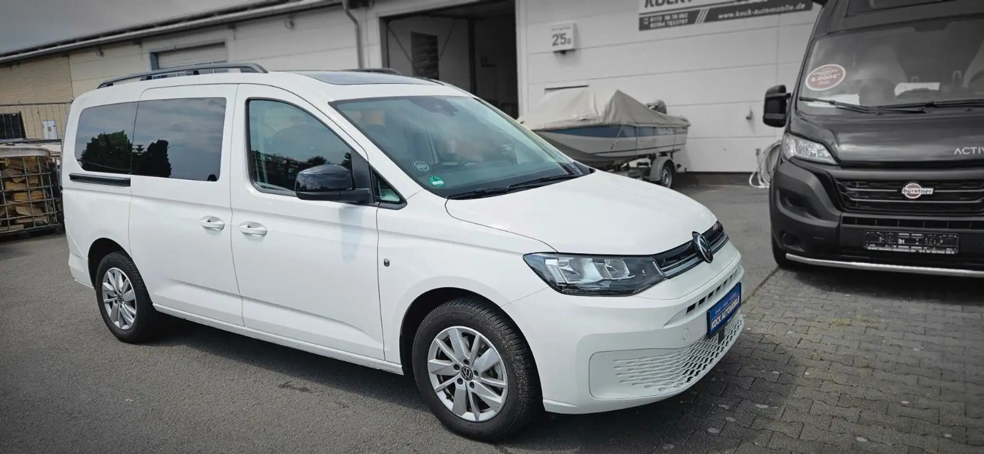 Volkswagen Caddy Life Maxi Blanc - 2