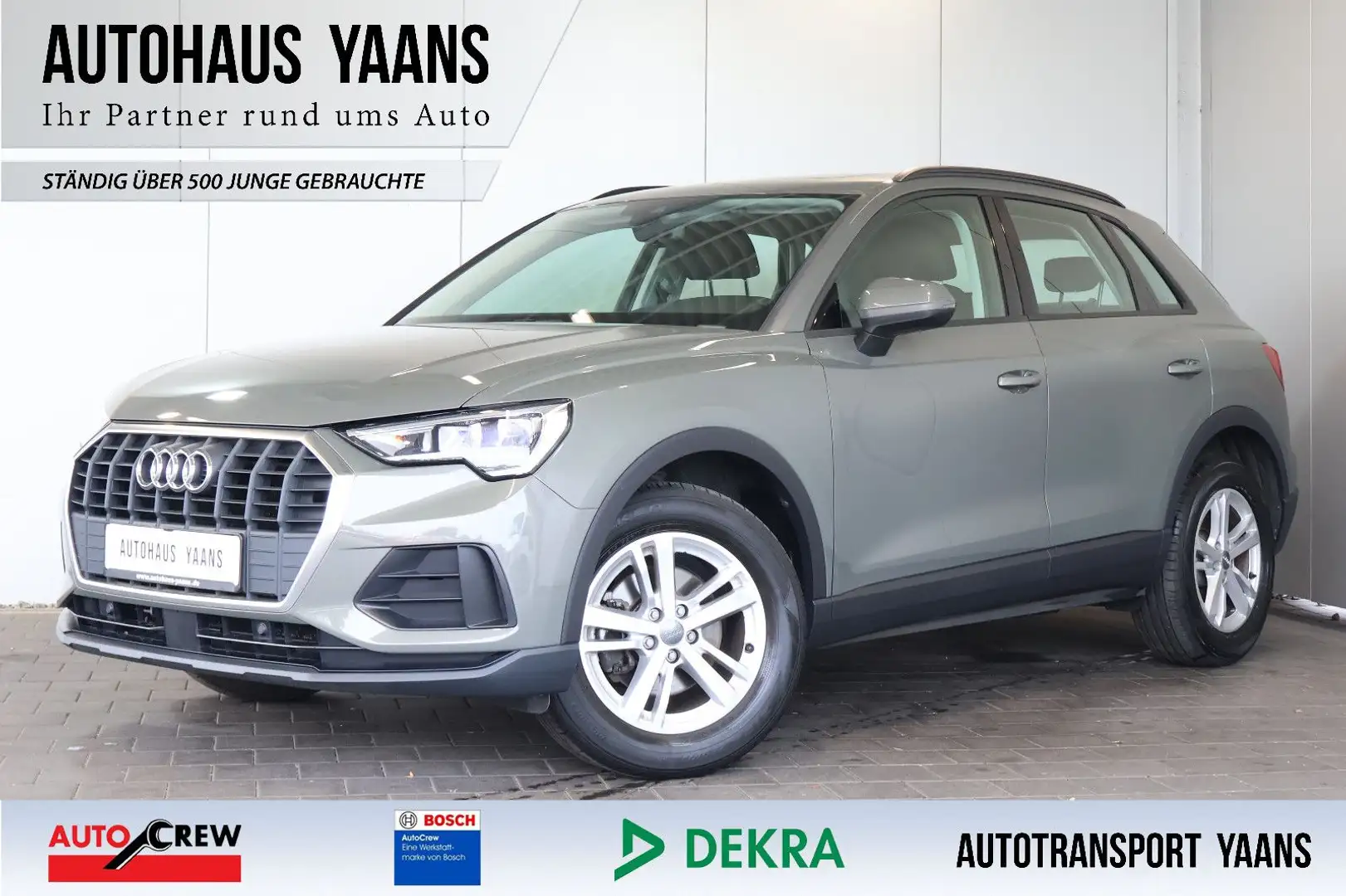 Audi Q3 35 TDI B&O+VIRTUAL+SIDE+LANE+LED+PANO Gris - 1