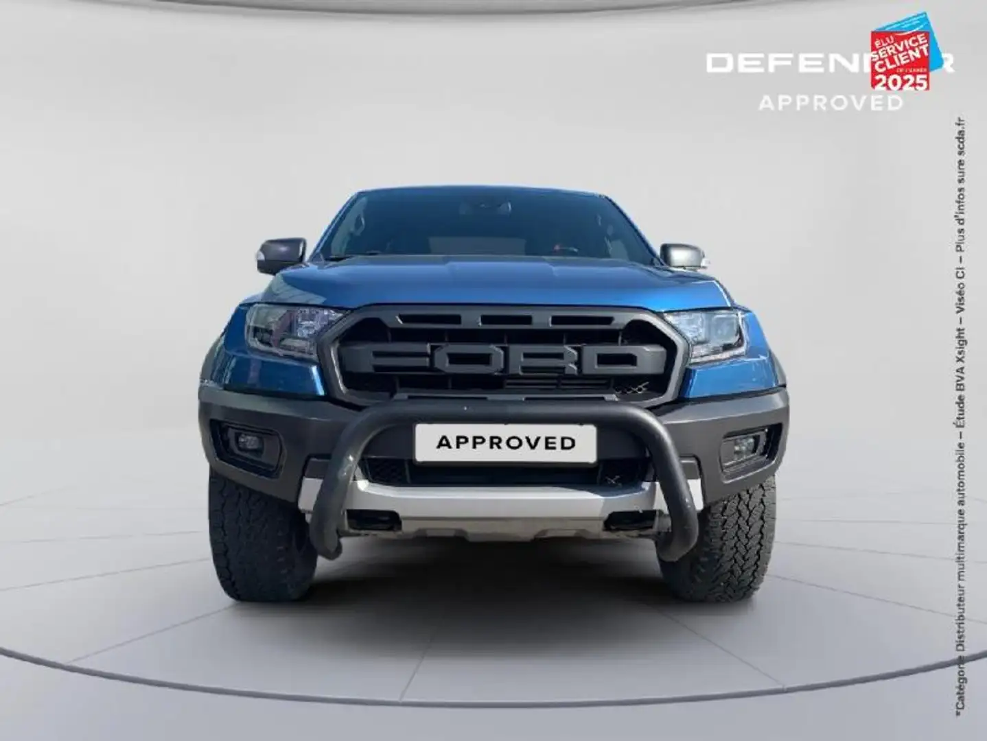 Ford Ranger 2.0 TDCi 213ch Double Cabine Raptor BVA10 Sieges c Bleu - 2