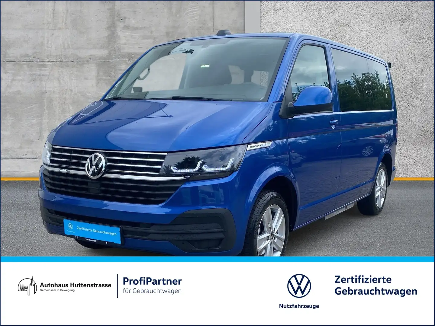 Volkswagen T6 Multivan 2.0 TDI DSG LED BEHINDERTENGERECHT Bleu - 1