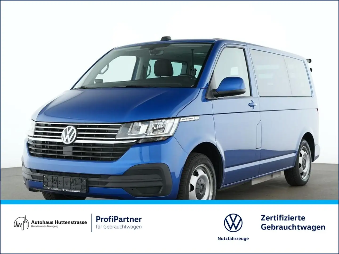 Volkswagen T6 Multivan 2.0 TDI DSG BEHINDERTENGERECHT AHK Blau - 1