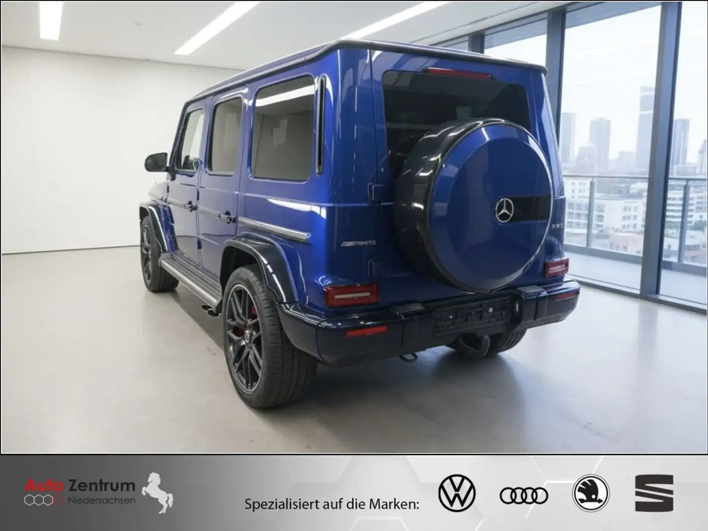 Mercedes-Benz G 63 AMG G Speedshift BURMESTER Fond-Entert. G-MANUFAKTOR Blau - 1