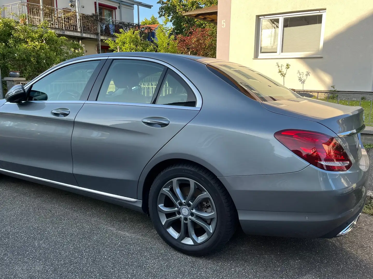 Mercedes-Benz C 200 C 200 4Matic 7G-TRONIC Avantgarde Silber - 2
