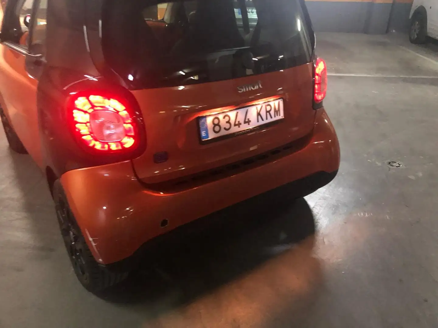 smart forTwo Coupé Electric Drive Passion Naranja - 2