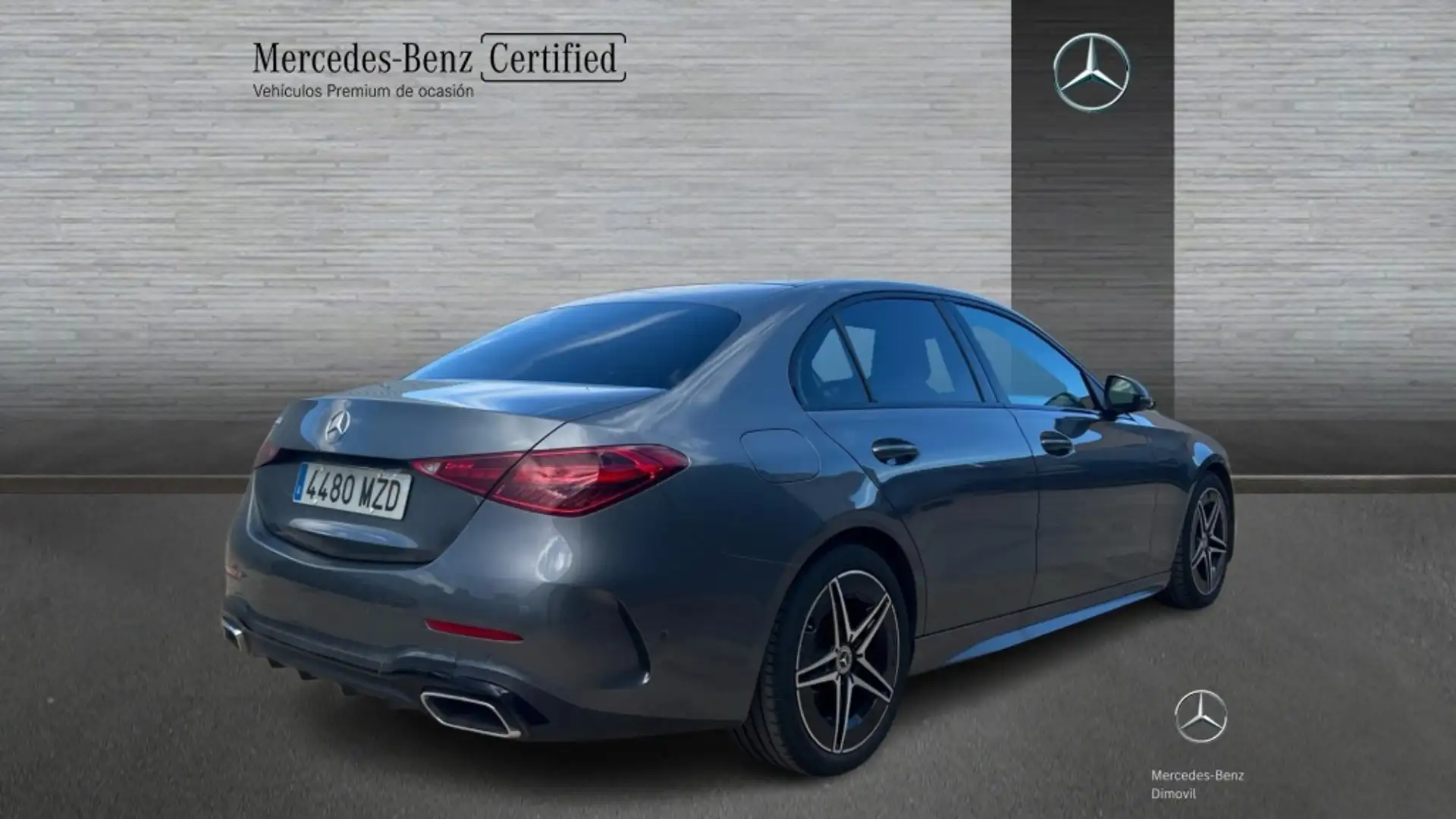 Mercedes-Benz C 200 200d 9G-Tronic Gris - 2