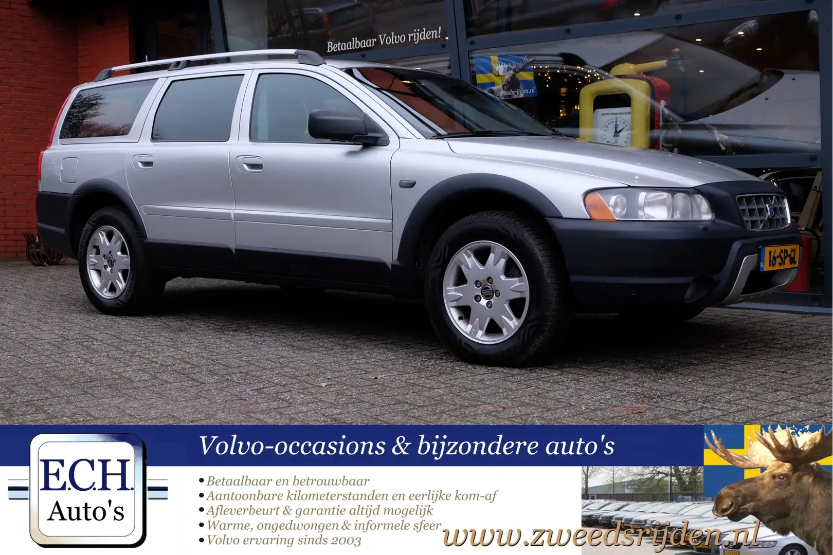 Volvo XC70 2.5 T 210 pk AWD Aut. Leer, Stoelverwarming, Trekh Argent - 1
