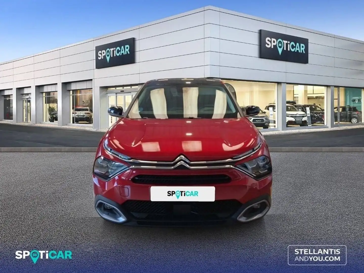 Citroen C4 ë- eléctrico 100kW 50kWh Shine Rojo - 2