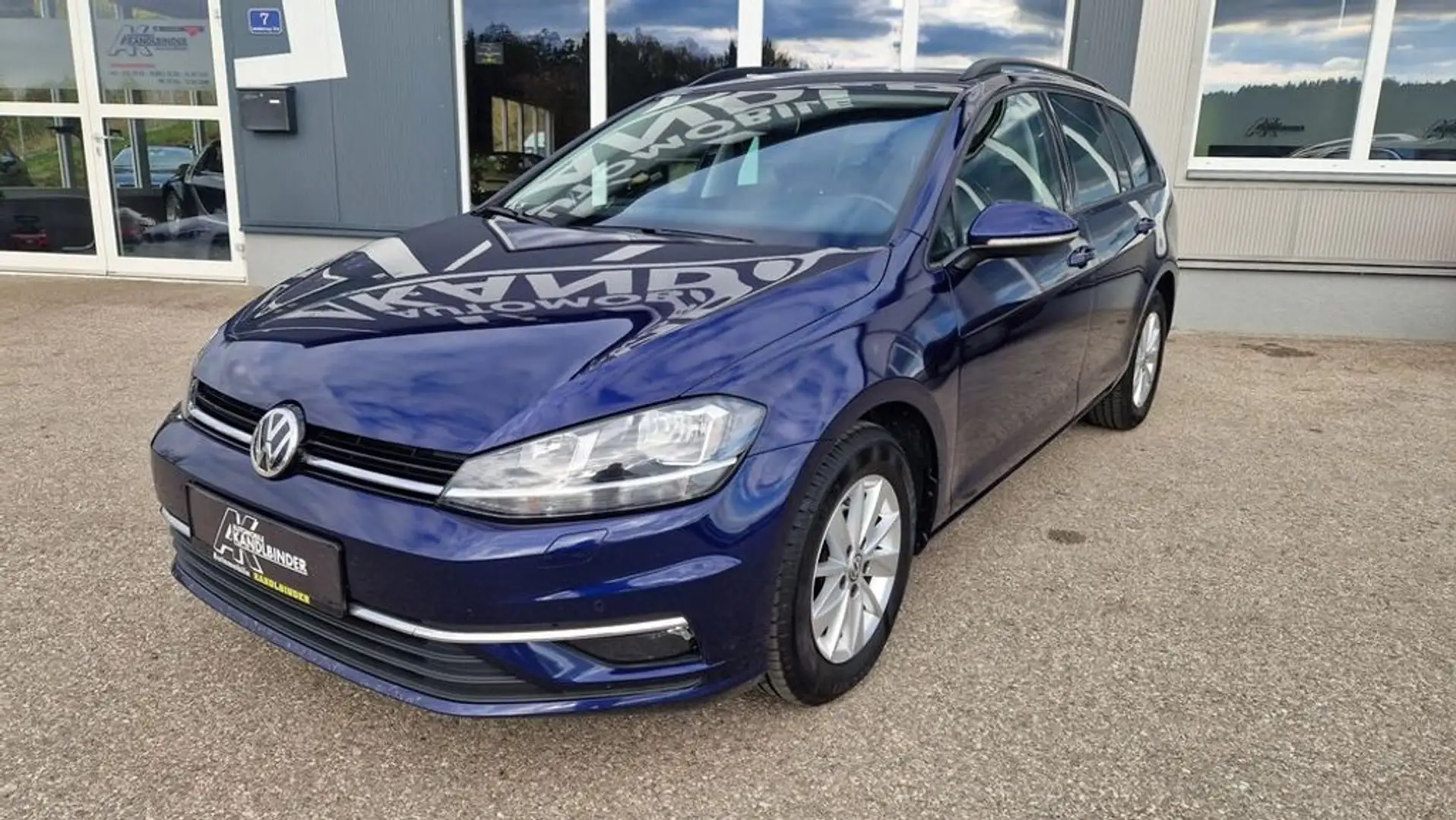 Volkswagen Golf Variant TDI Highline ''1.Besitz''  ''Virtual'' Bleu - 1