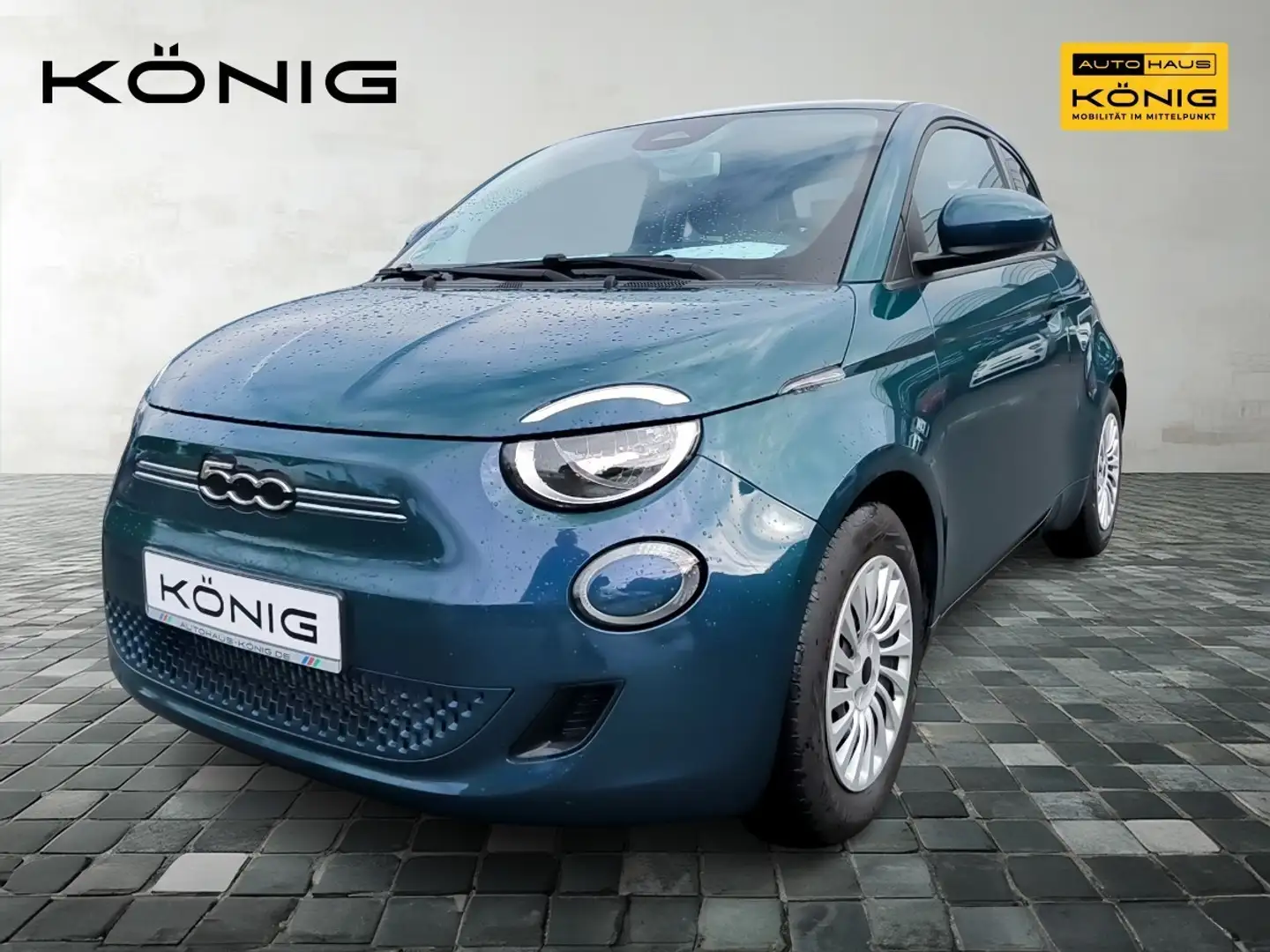 Fiat 500e Base 42kWh KLIMA*CARPLAY*ANDROID-AUTO Grün - 1