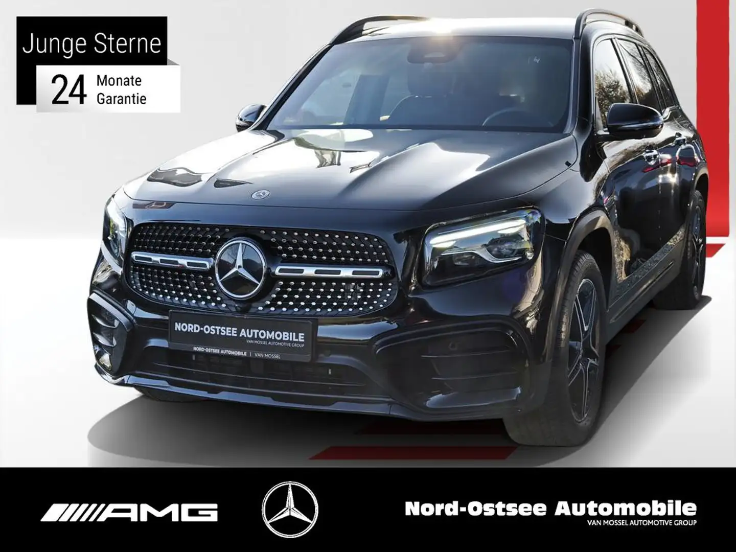 Mercedes-Benz GLB 200 AMG MULTIBEAM AHK 360° AMBIENTE KEYLESS Noir - 1