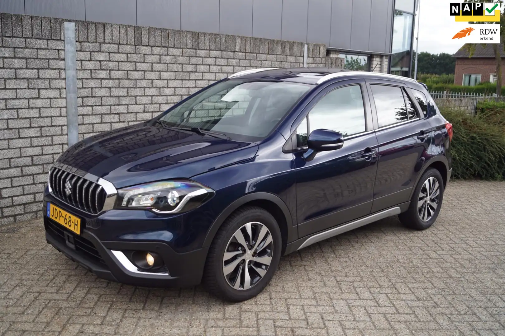 Suzuki S-Cross 1.4 Boosterjet Stijl 140 PK Leder Stoelverw Navi C Blu/Azzurro - 1