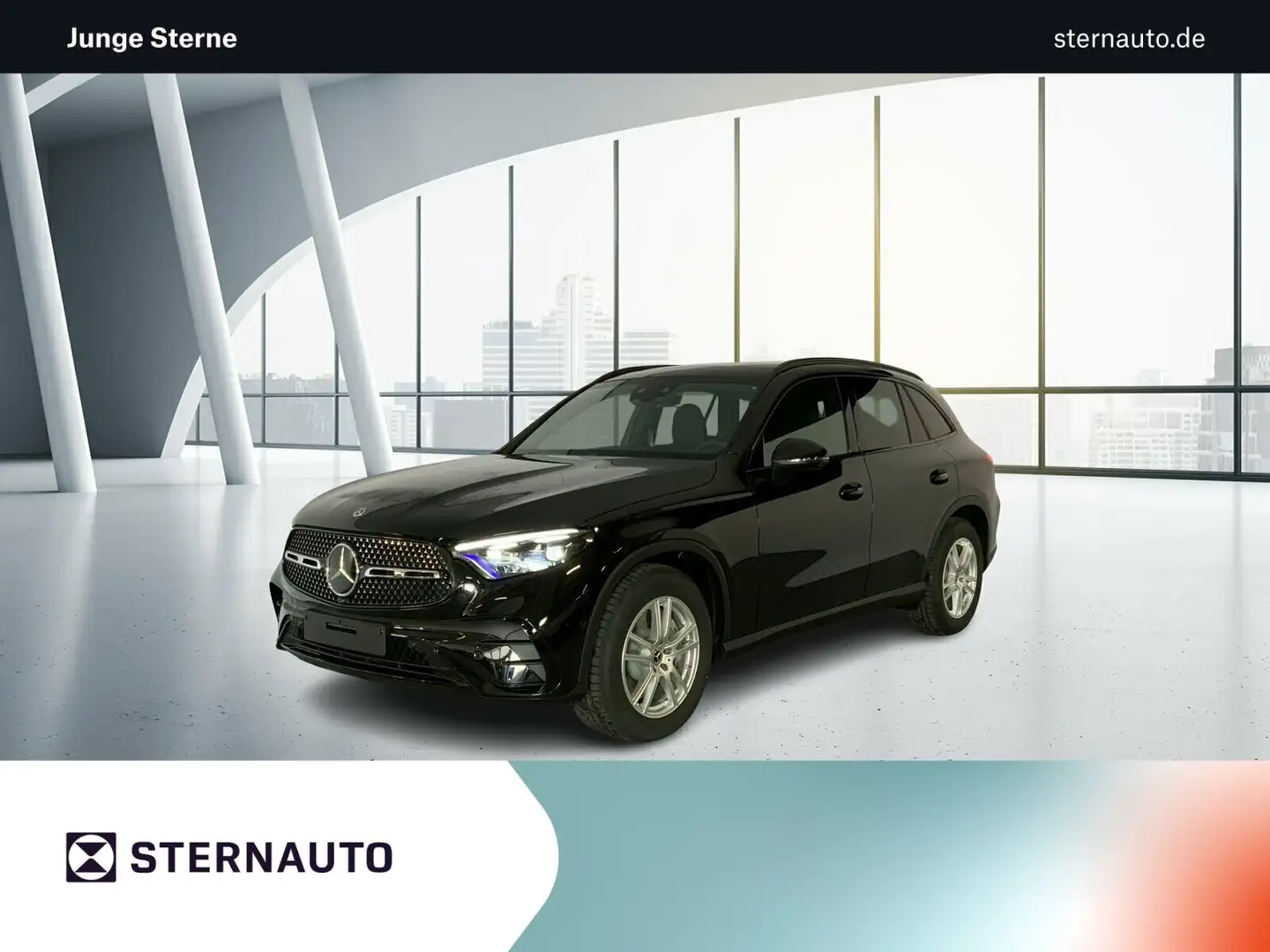 Mercedes-Benz GLC 220 GLC 220 d 4M AMG Pano AHK DISTRO Digi.Light 360° Schwarz - 1