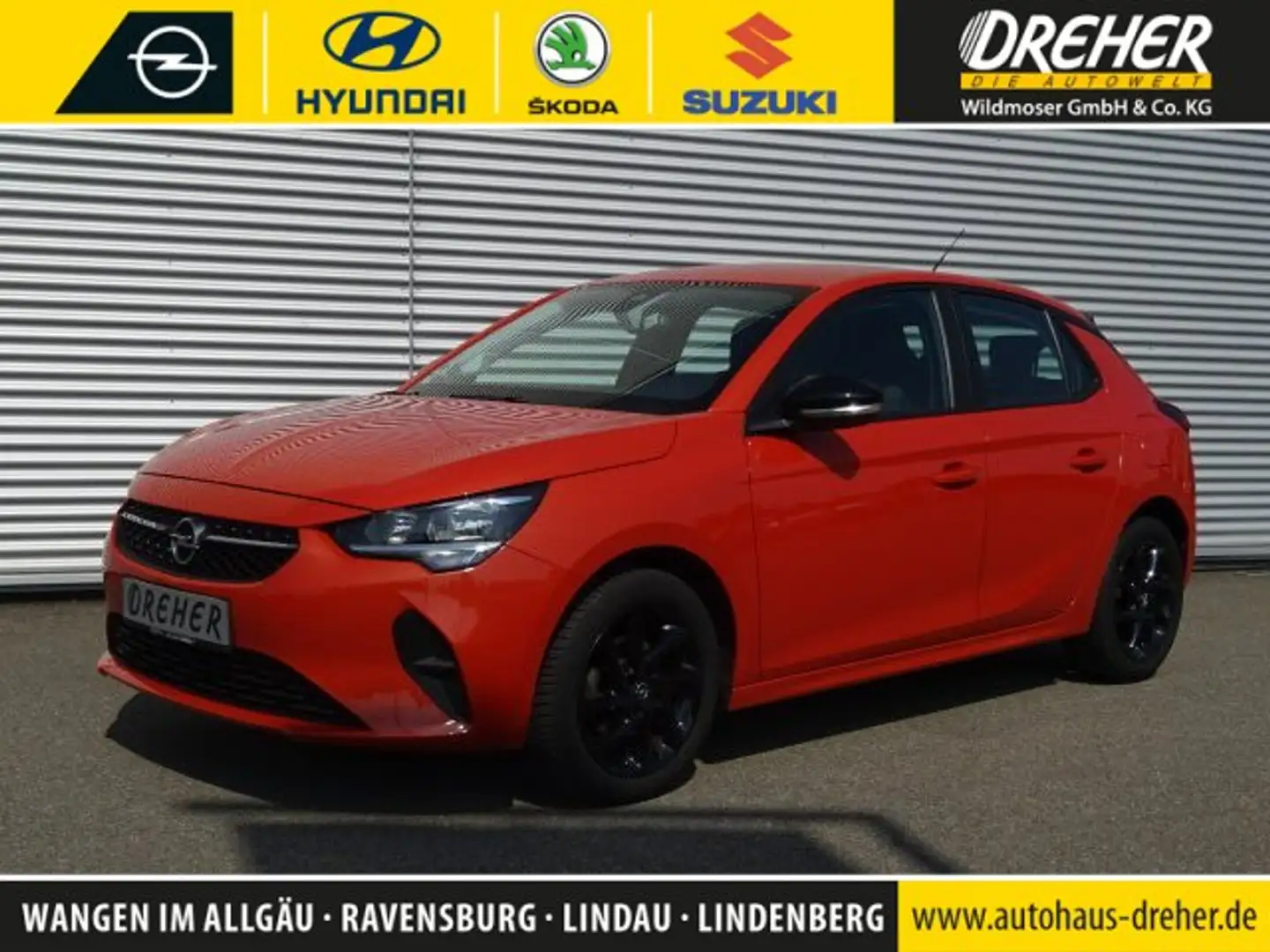 Opel Corsa Corsa F 1.2 Edition Klima/Sitzhzg./PDC/LM BC/eFH. Orange - 1