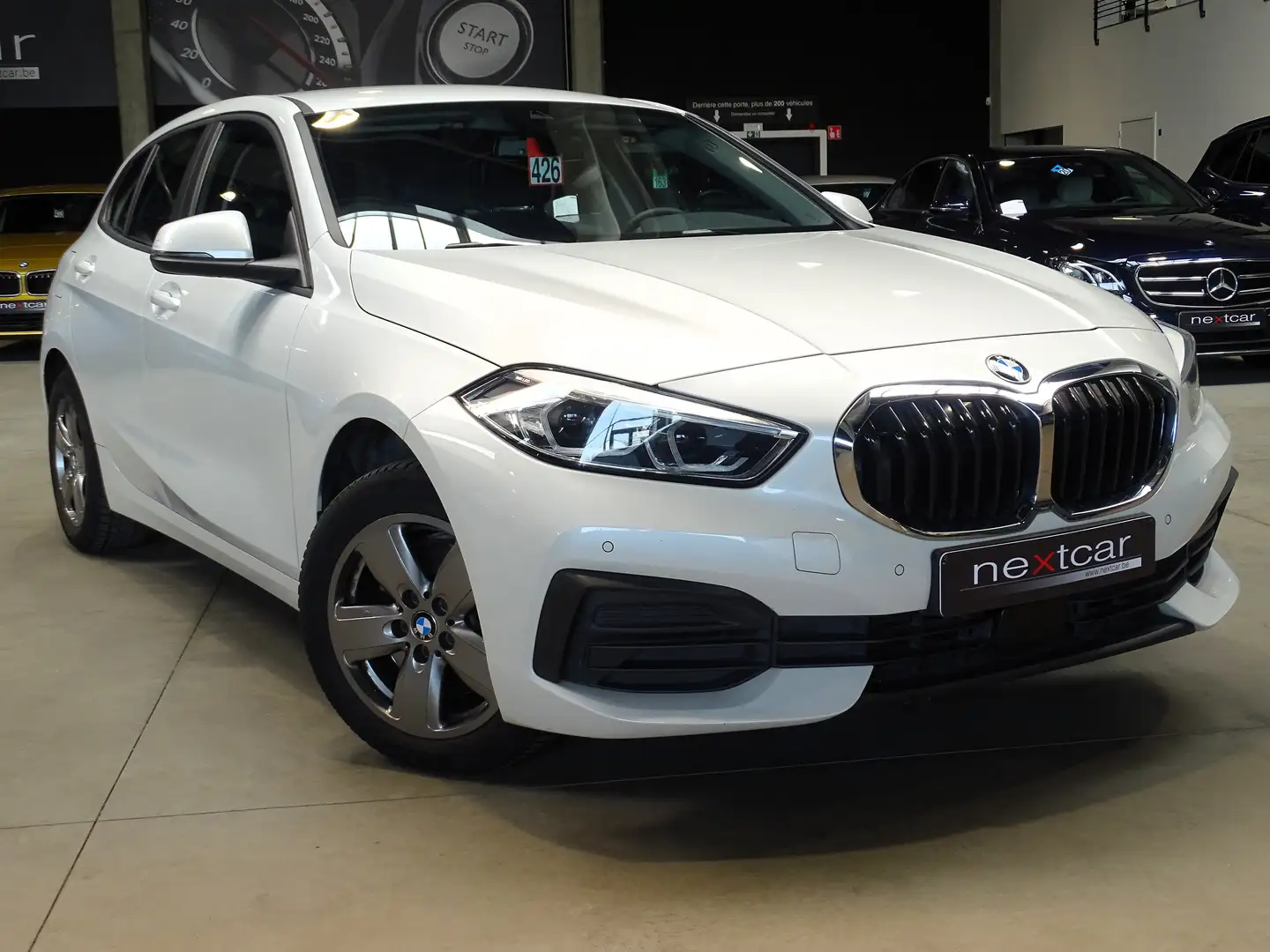 BMW 116 d Hatch New *LED-NAVI PRO-VIRTUAL-PARKING-EURO6d* Blanc - 2