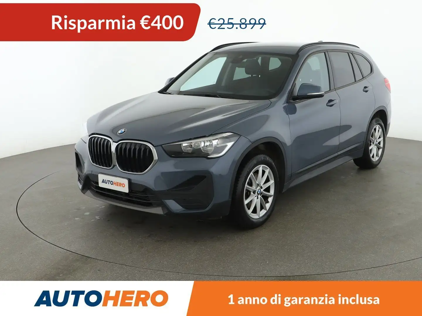 BMW X1 sDrive 18d Advantage Grau - 1