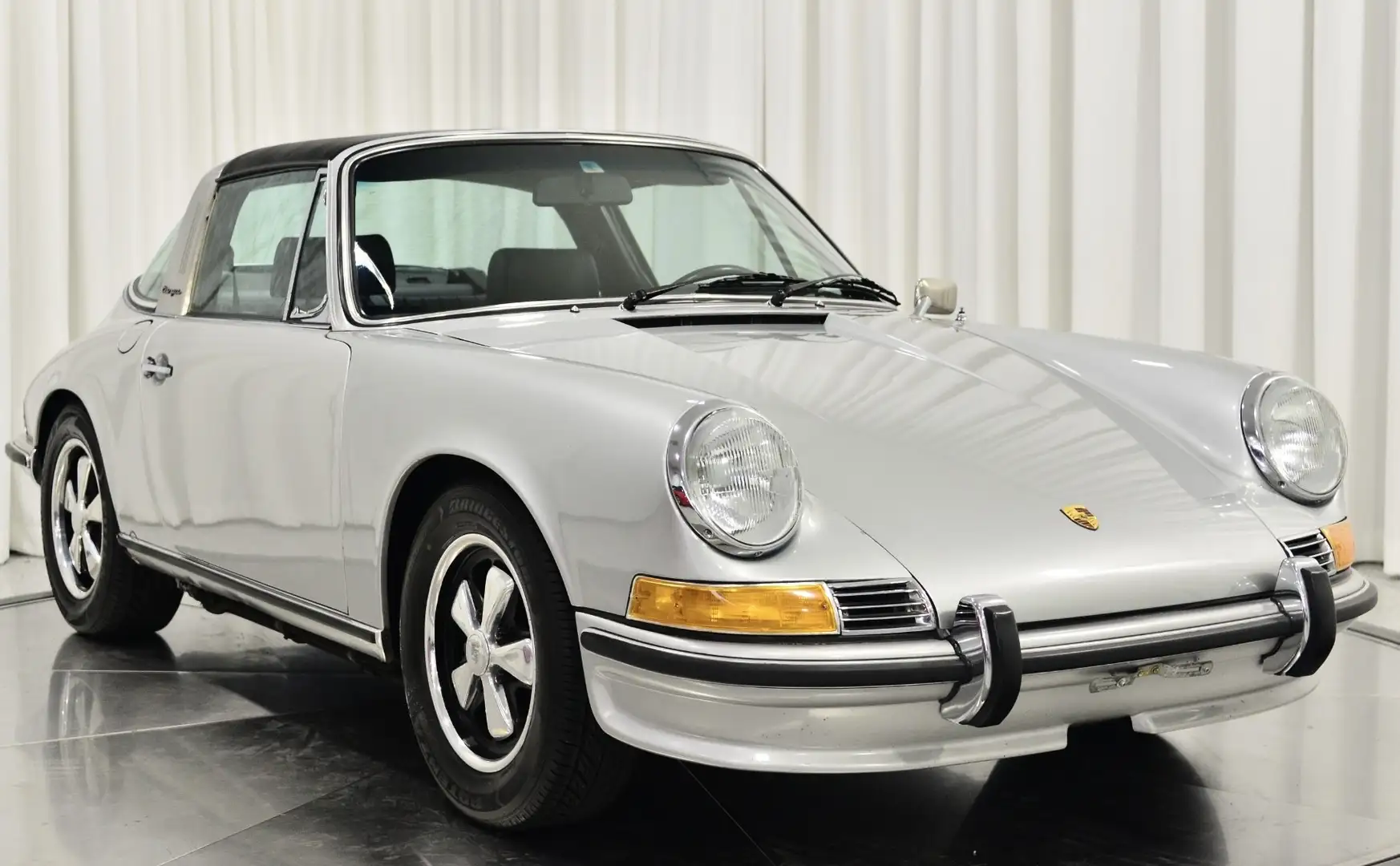 Porsche 911 E Targa Silber - 2