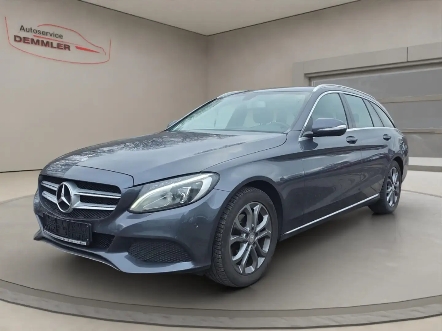 Mercedes-Benz C 200 T-Modell,LED,Navi,AHK,Climatronic, Grau - 1