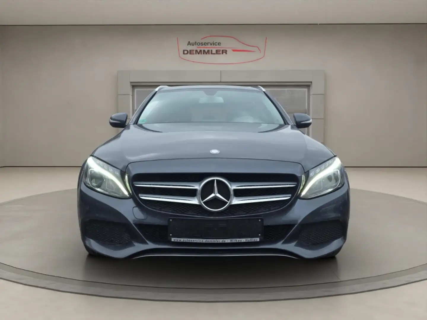 Mercedes-Benz C 200 T-Modell,LED,Navi,AHK,Climatronic, Grau - 2