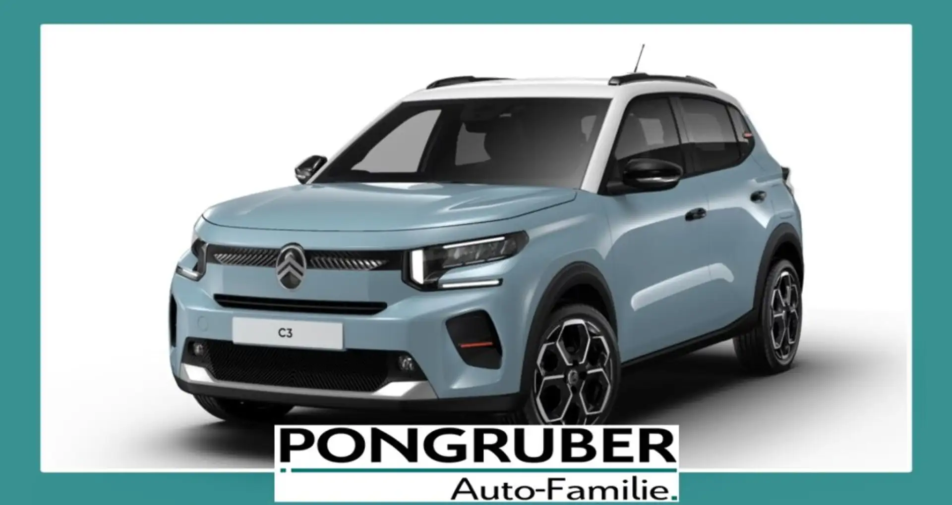 Citroen C3 Hybrid 110PS Automatik MAX Blau - 1