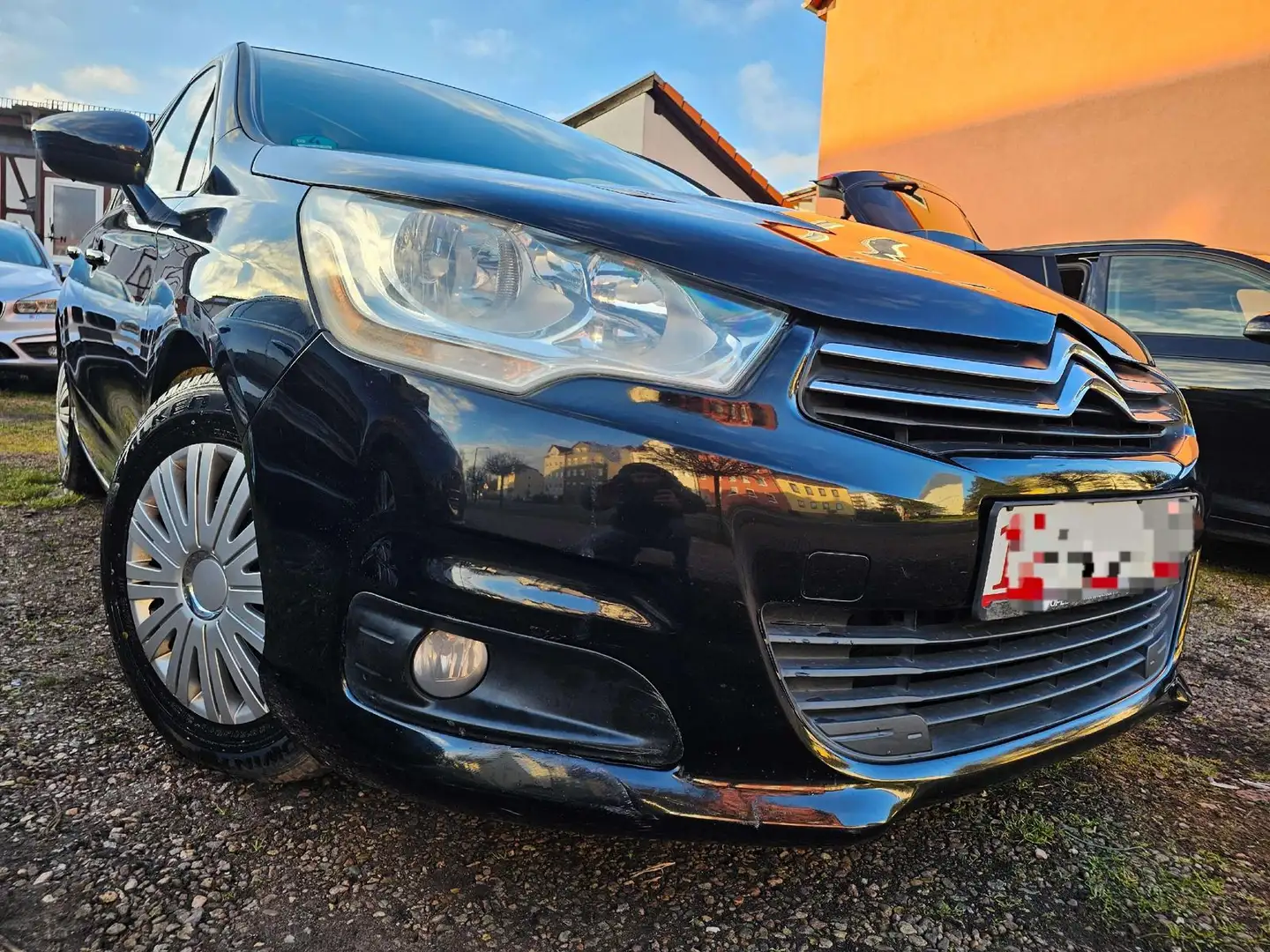 Citroen C4 Tendance,2-Hand, Klima Schwarz - 1