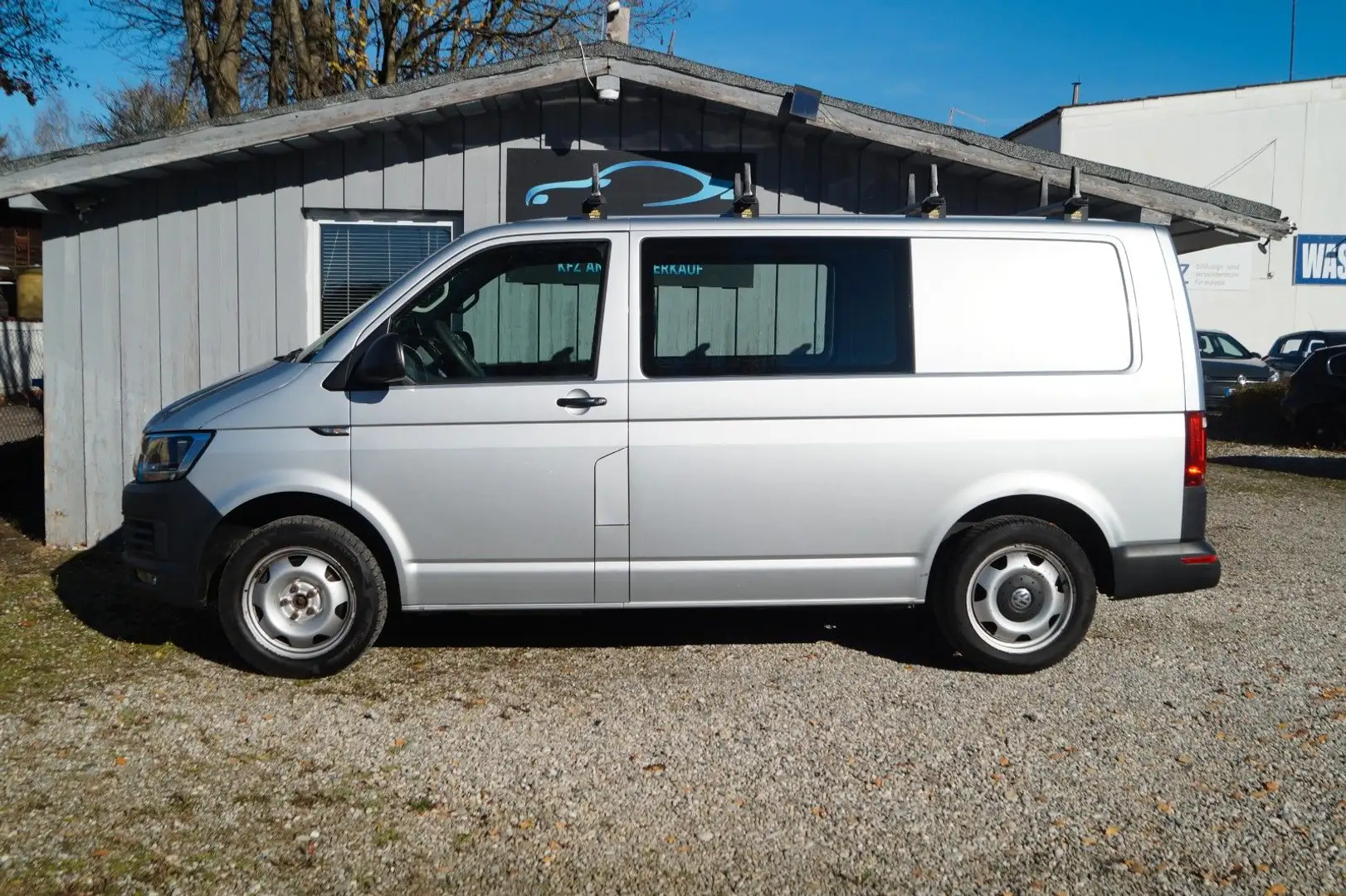 Volkswagen T6 Transporter Kasten-Kombi|2. Hand|Tempomat| Argent - 2