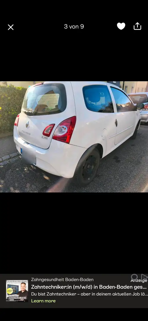 Renault Twingo Twingo 1.2 LEV 16V 75 Expression Weiß - 2