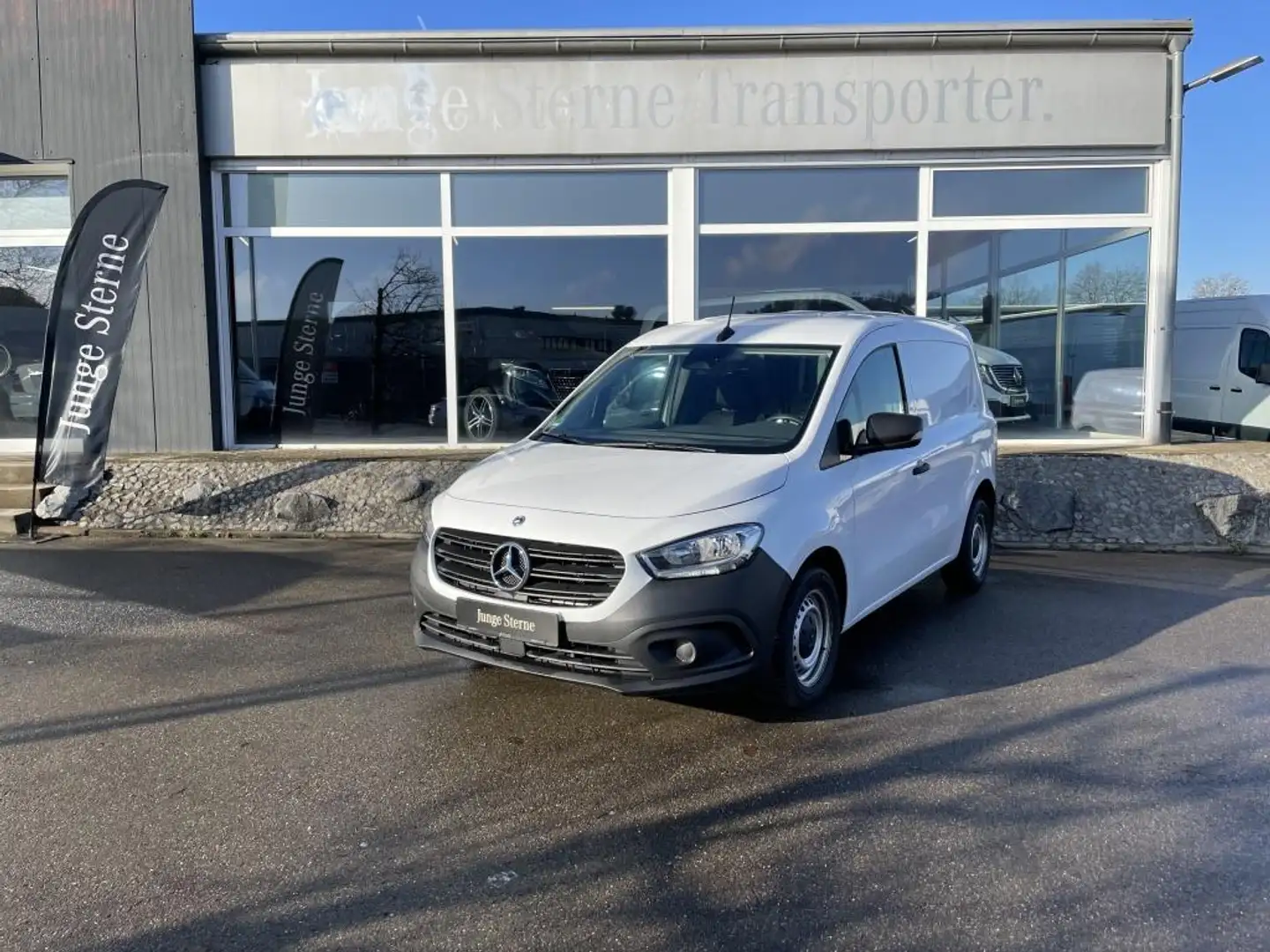 Mercedes-Benz Citan 108 CDI KA BASE/KLIMA/PDC/AHK/180°TÜREN/ Weiß - 2