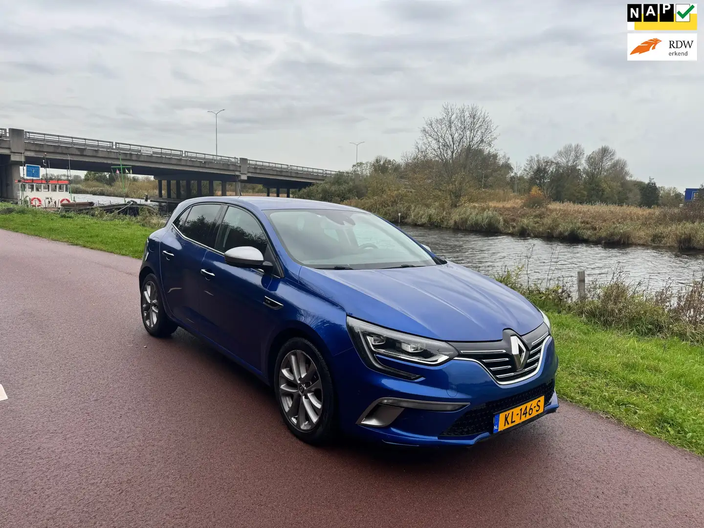 Renault Megane 1.2 TCe GT-Line|NAP|Luxe| Blauw - 1
