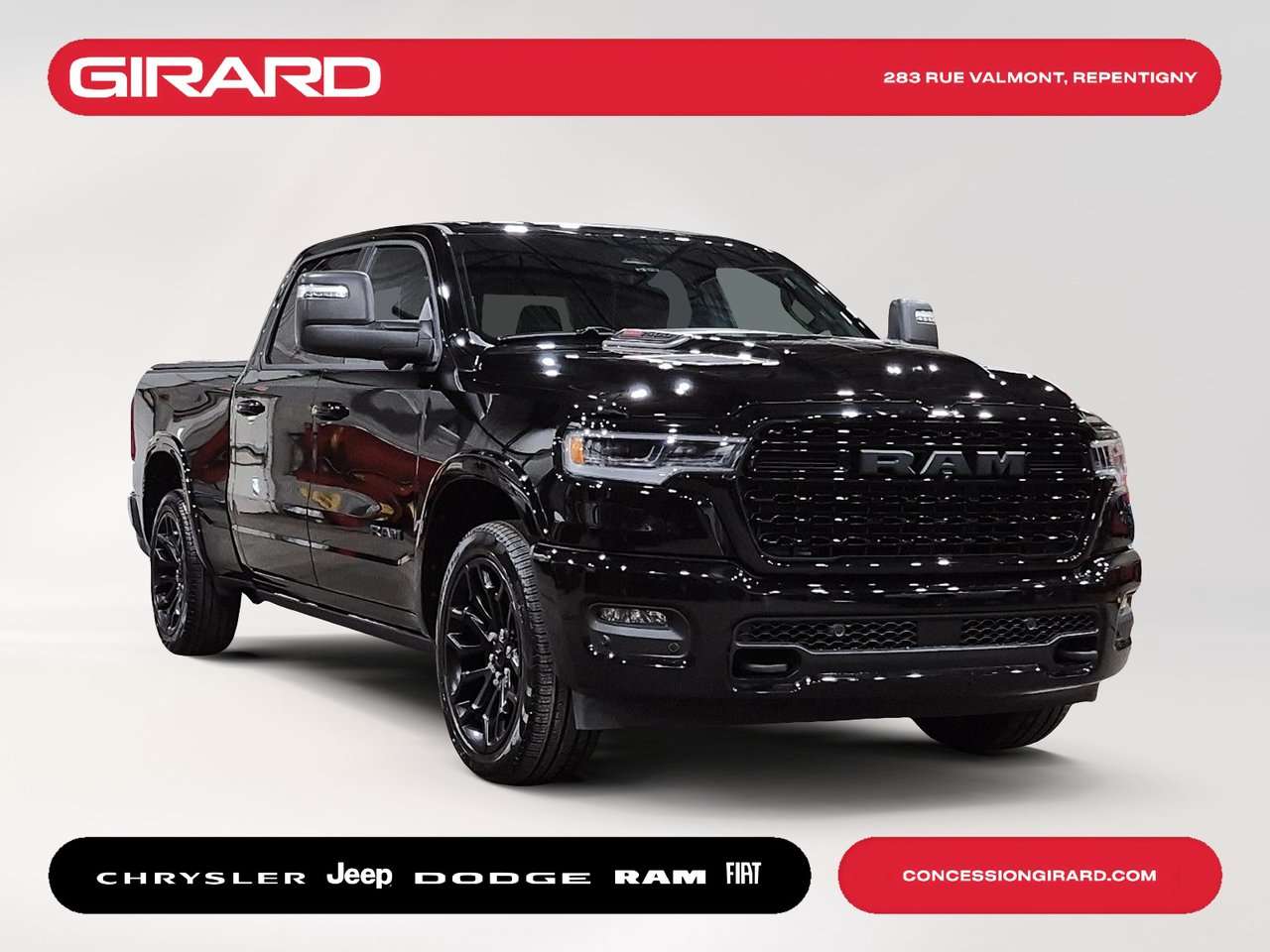 2026 RAM 1500 Limited HURRICANE H/O*PLAN OR AVEC ENTRETIENS*TOIT PANO*BOITE 6'4* — снимка 3