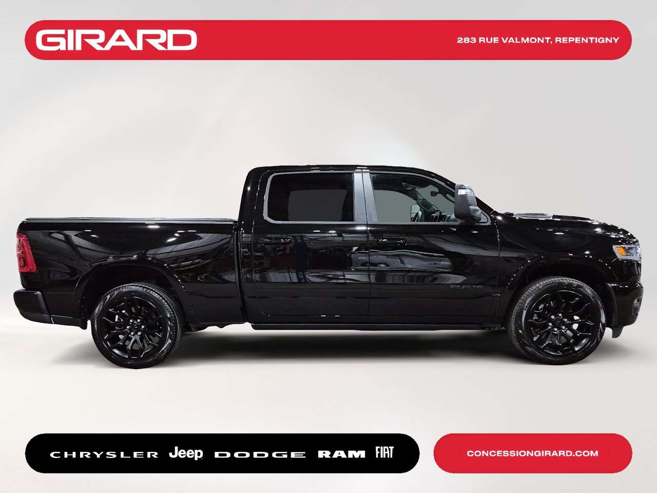 2026 RAM 1500 Limited HURRICANE H/O*PLAN OR AVEC ENTRETIENS*TOIT PANO*BOITE 6'4* — снимка 5