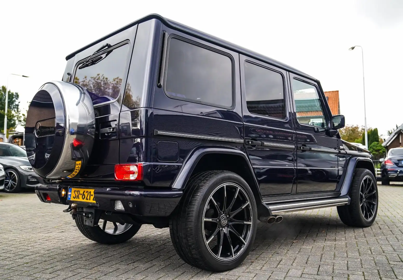 Mercedes-Benz G 55 AMG 500 V8 / | Schuifdak | BRABUS | AMG Uitlaatsysteem Blauw - 2