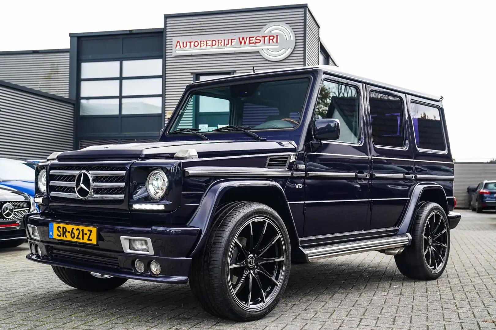 Mercedes-Benz G 55 AMG 500 V8 / | Schuifdak | BRABUS | AMG Uitlaatsysteem Blauw - 1
