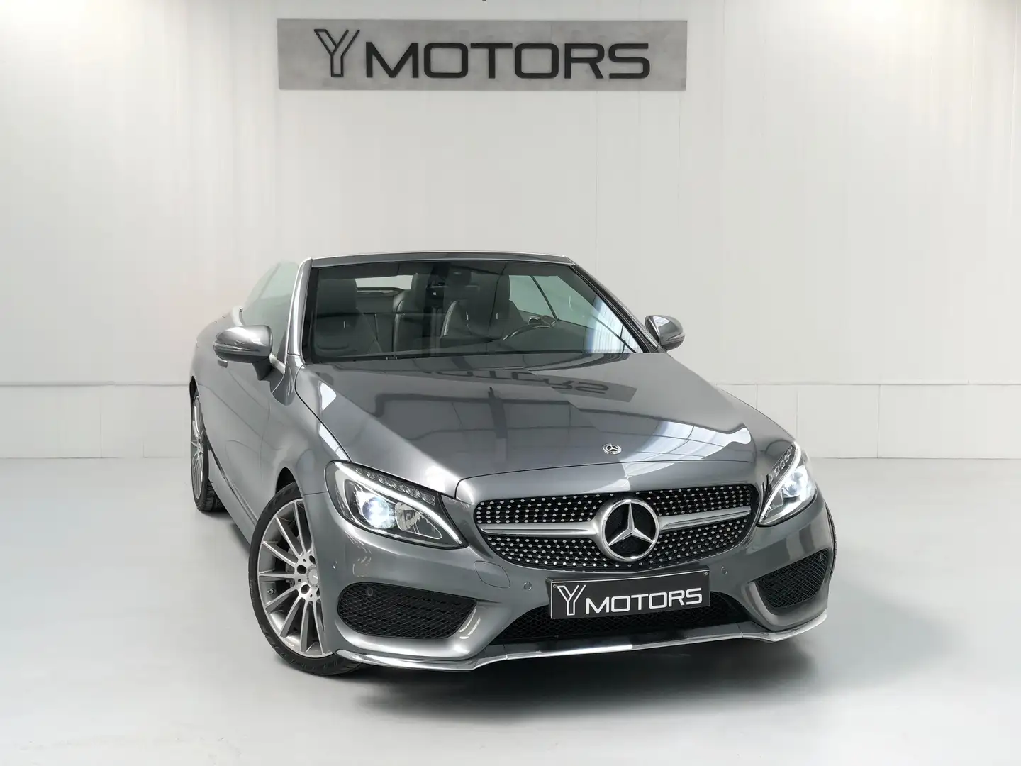 Mercedes-Benz C 220 d 9G-TRONIC CABRIO PACK-AMG AIRSCARF LED GARANTIE Grey - 1
