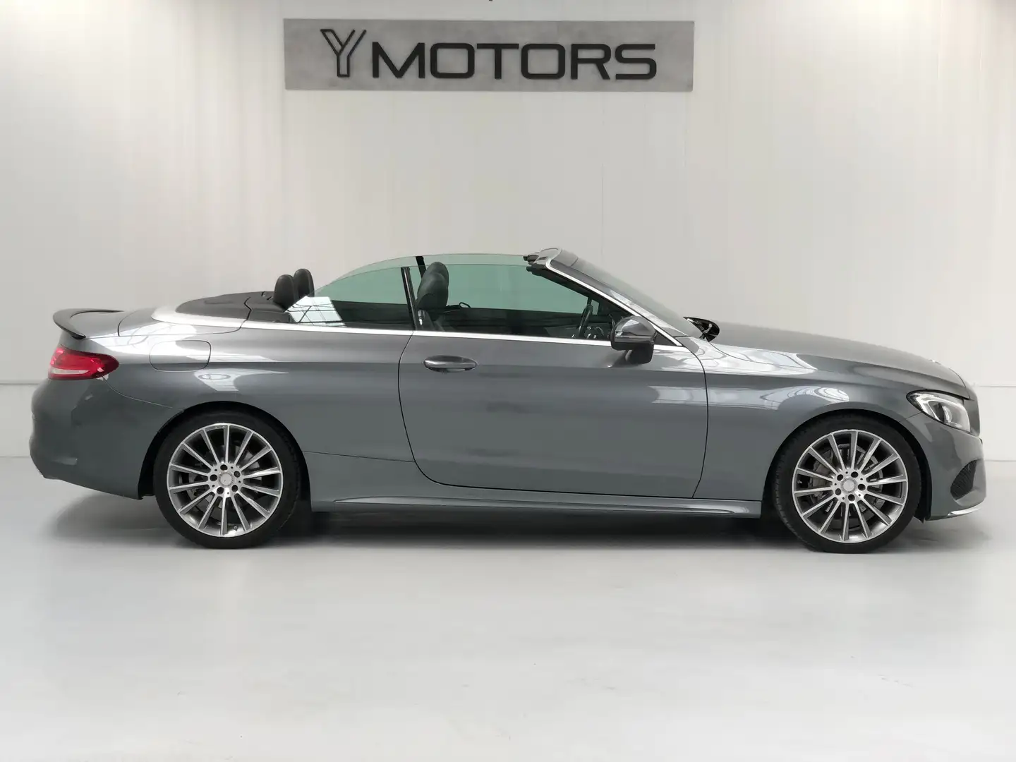 Mercedes-Benz C 220 d 9G-TRONIC CABRIO PACK-AMG AIRSCARF LED GARANTIE Grey - 2