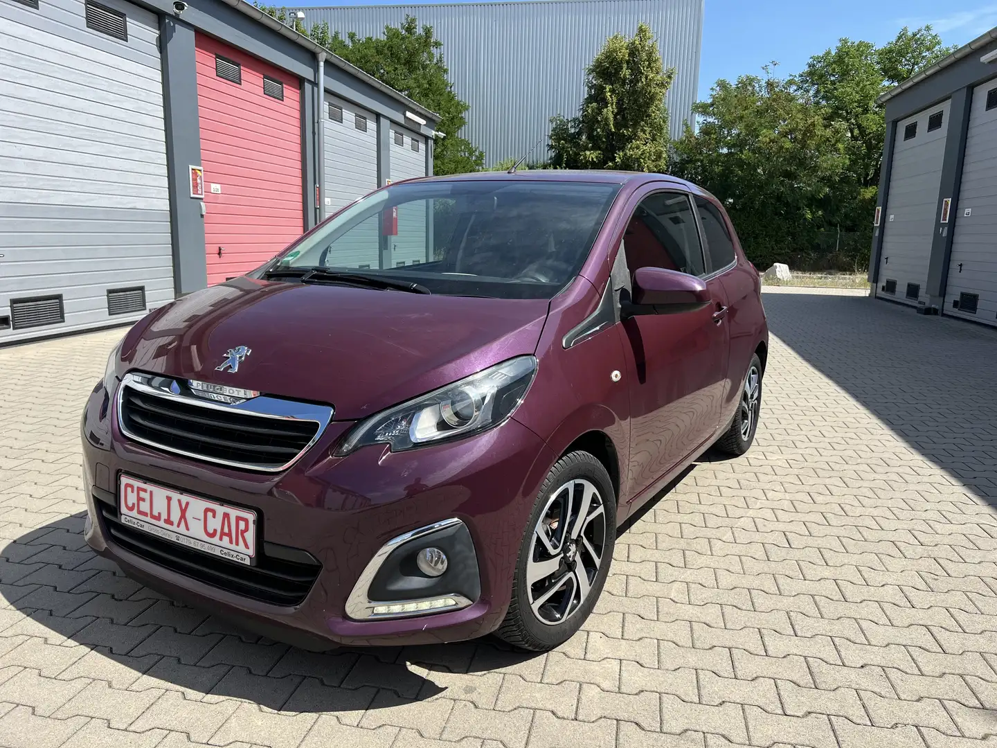 Peugeot 108 Active/Klima/SHZ/Bluetooth/Wenig Km* Violett - 1