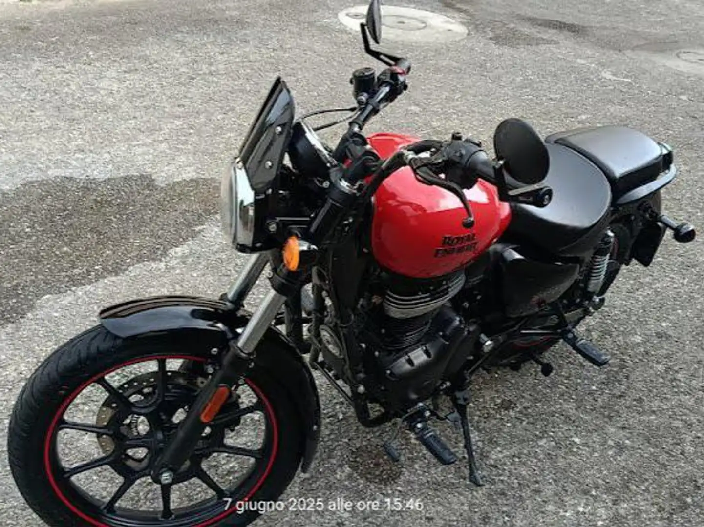 Royal Enfield Meteor 350 fireball red Rosso - 2