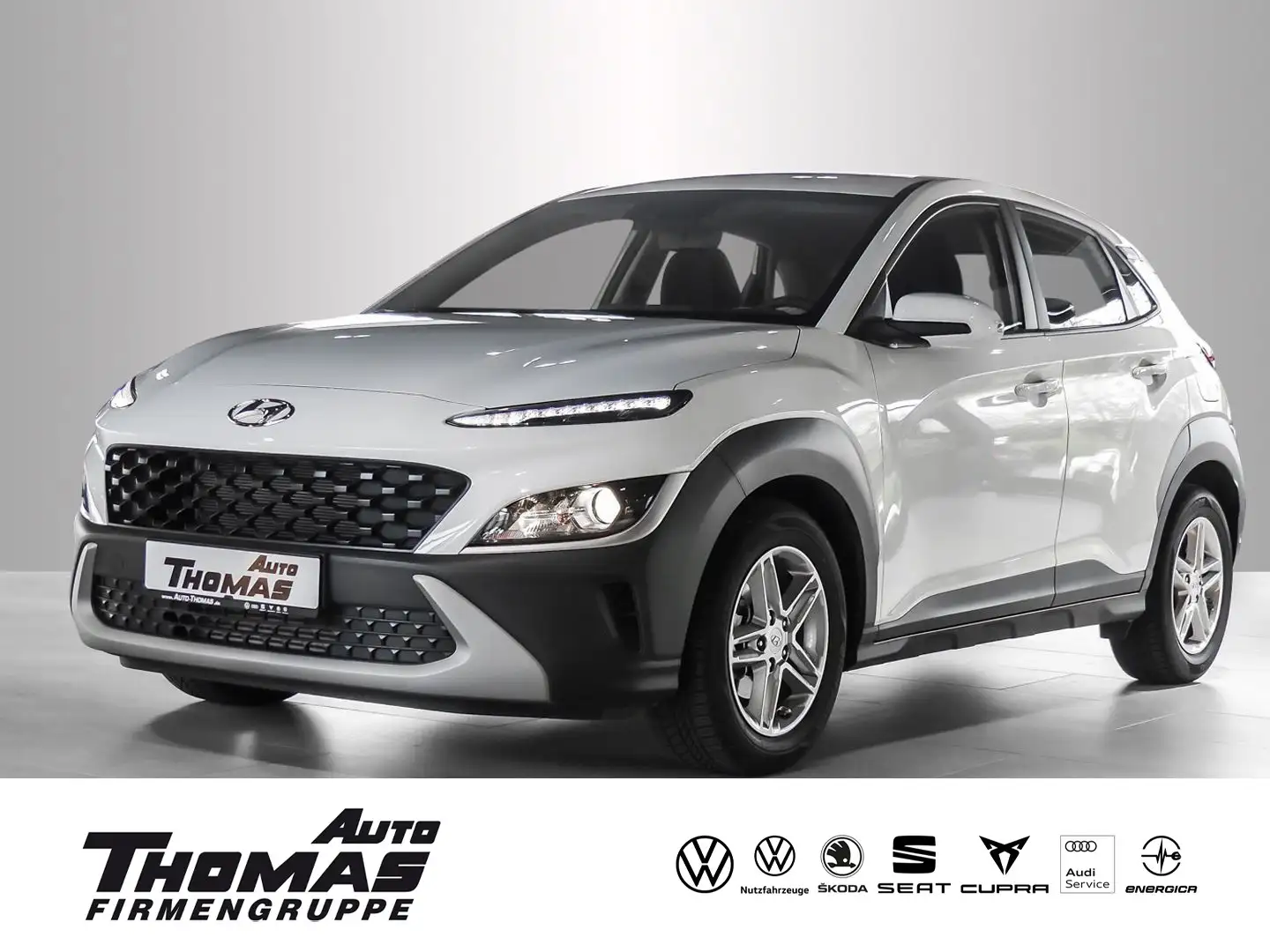 Hyundai KONA 1.0 T-GDI DCT KAMERA+SITZHEIZUNG Blanc - 1