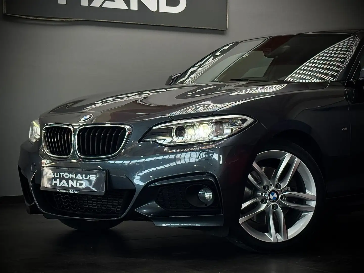 BMW 220 d Coupe*M-SPORT*SZH*NAVI*HiFi*LED*ALCANTARA*1 Gris - 2