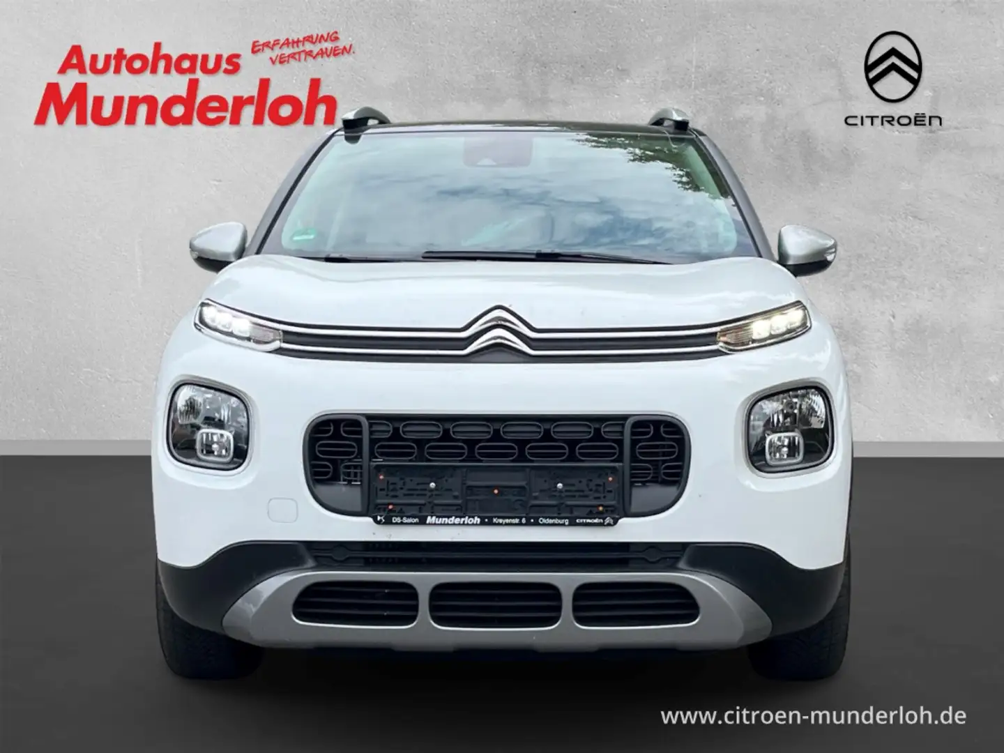 Citroen C3 Aircross Shine PT110 EAT6 KLIMA NAVI FAMILY-PAKET CITY-PAKE Weiß - 2