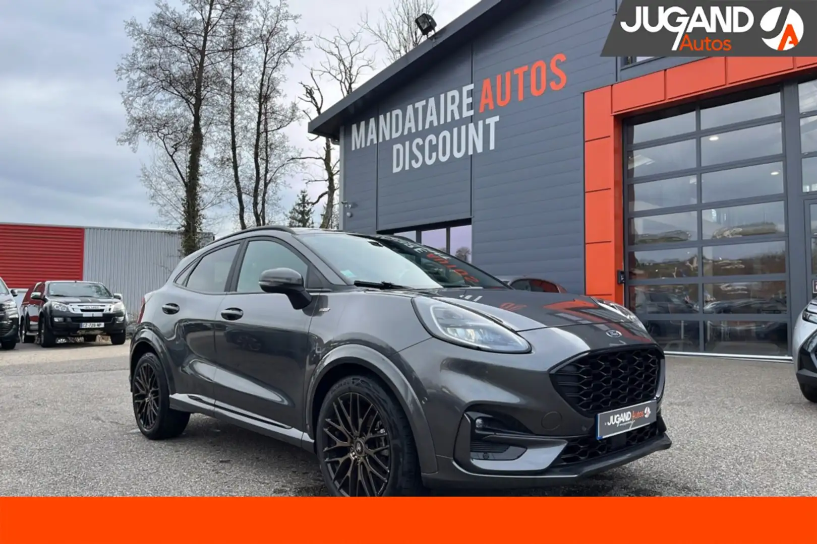 Ford Puma 155 MHEV ST LINE X DCT7 Gris - 1