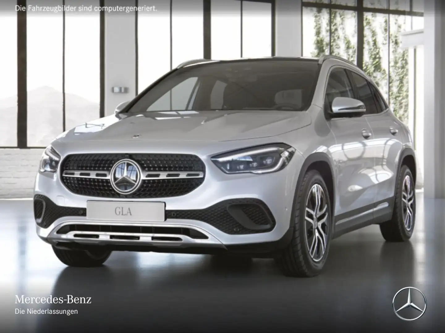 Mercedes-Benz GLA 250 4M PROGRESSIVE+PANO+360°+MULTIBEAM+STHZG Weiß - 2