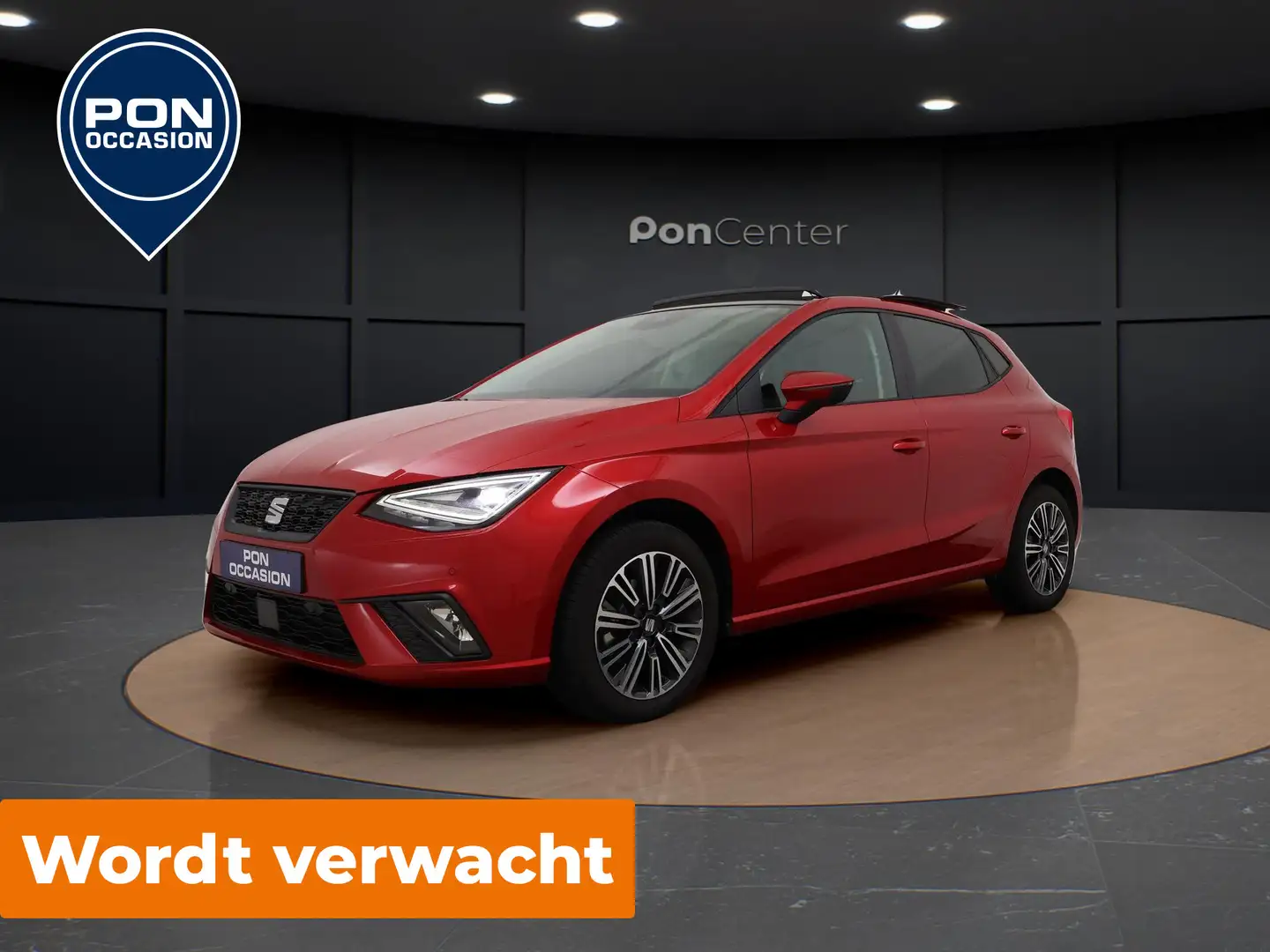 SEAT Ibiza 1.0 Eco TSI Style | Pano Dak | Carplay | Camera | Rouge - 1