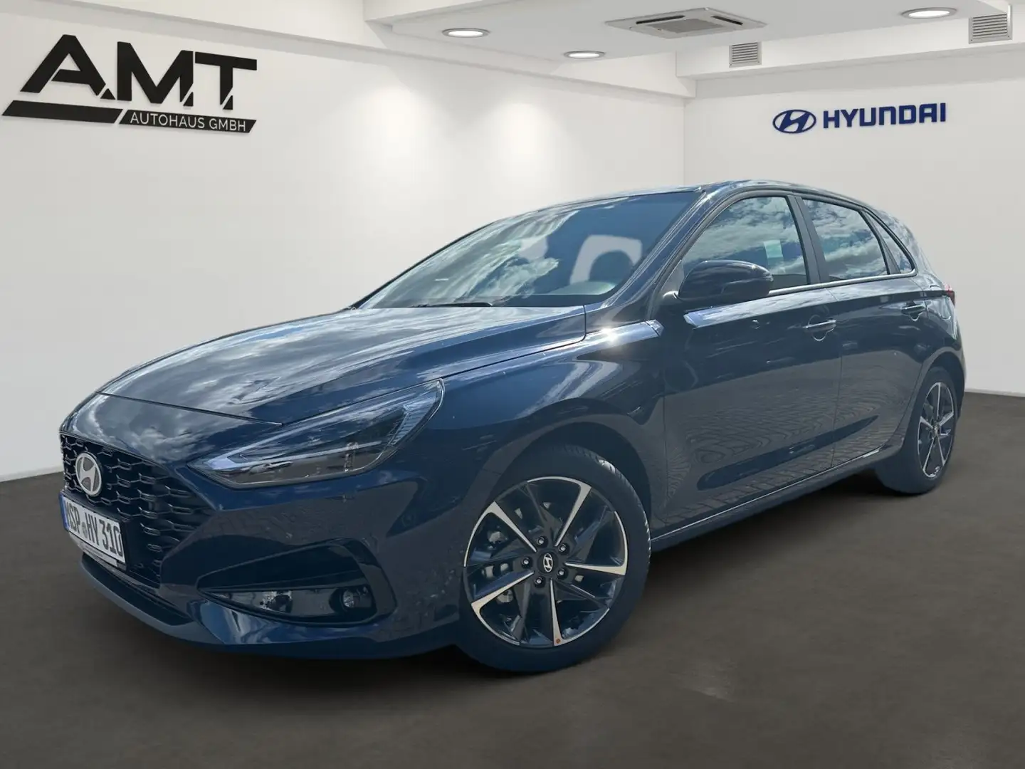 Hyundai i30 1.0 T-GDI Advantage SITZHZ NAV Blau - 1