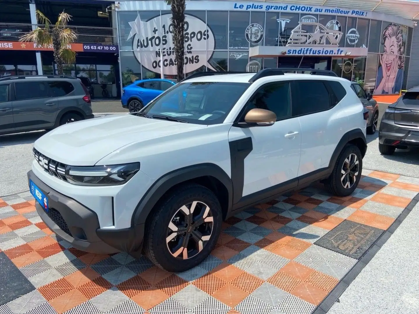 Dacia Duster HYBRID 140 4X2 EXTREME Blanc - 1