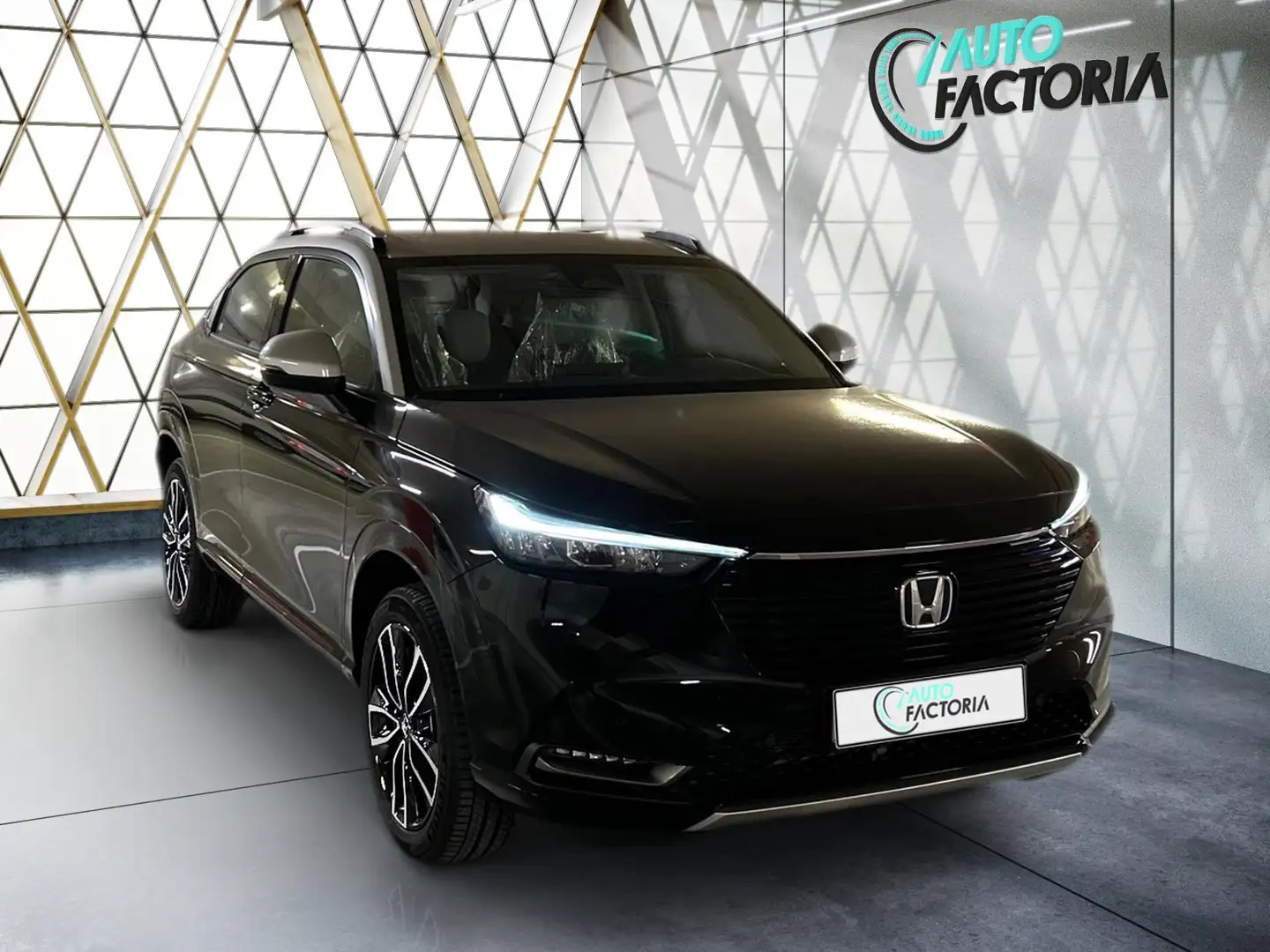 Honda HR-V 1.5 HYB 131CV +GPS+CAM+LED+CLIM BIZONE+OPTIONS Negro - 2