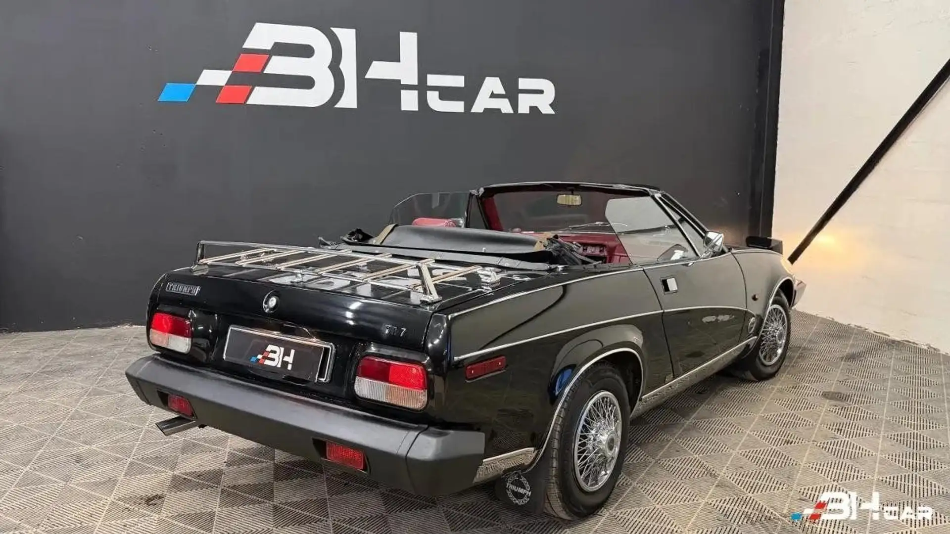 Triumph TR7 1981 - 26690km - Entièrement restaurée Schwarz - 2