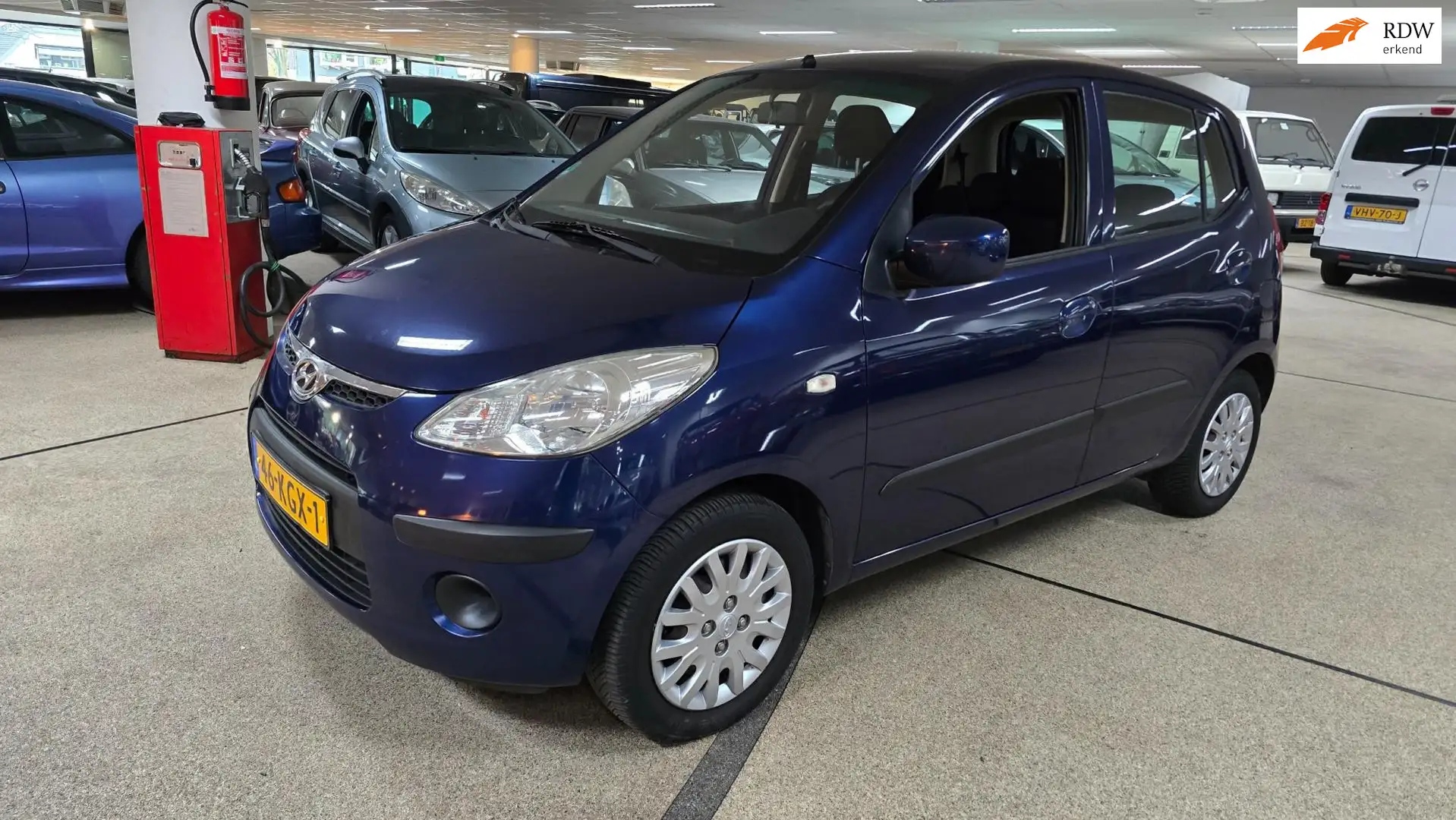 Hyundai i10 1.25i Dynamic 79.000dkm! Nap. AUTOMAAT! Nieuwe Apk Blauw - 1