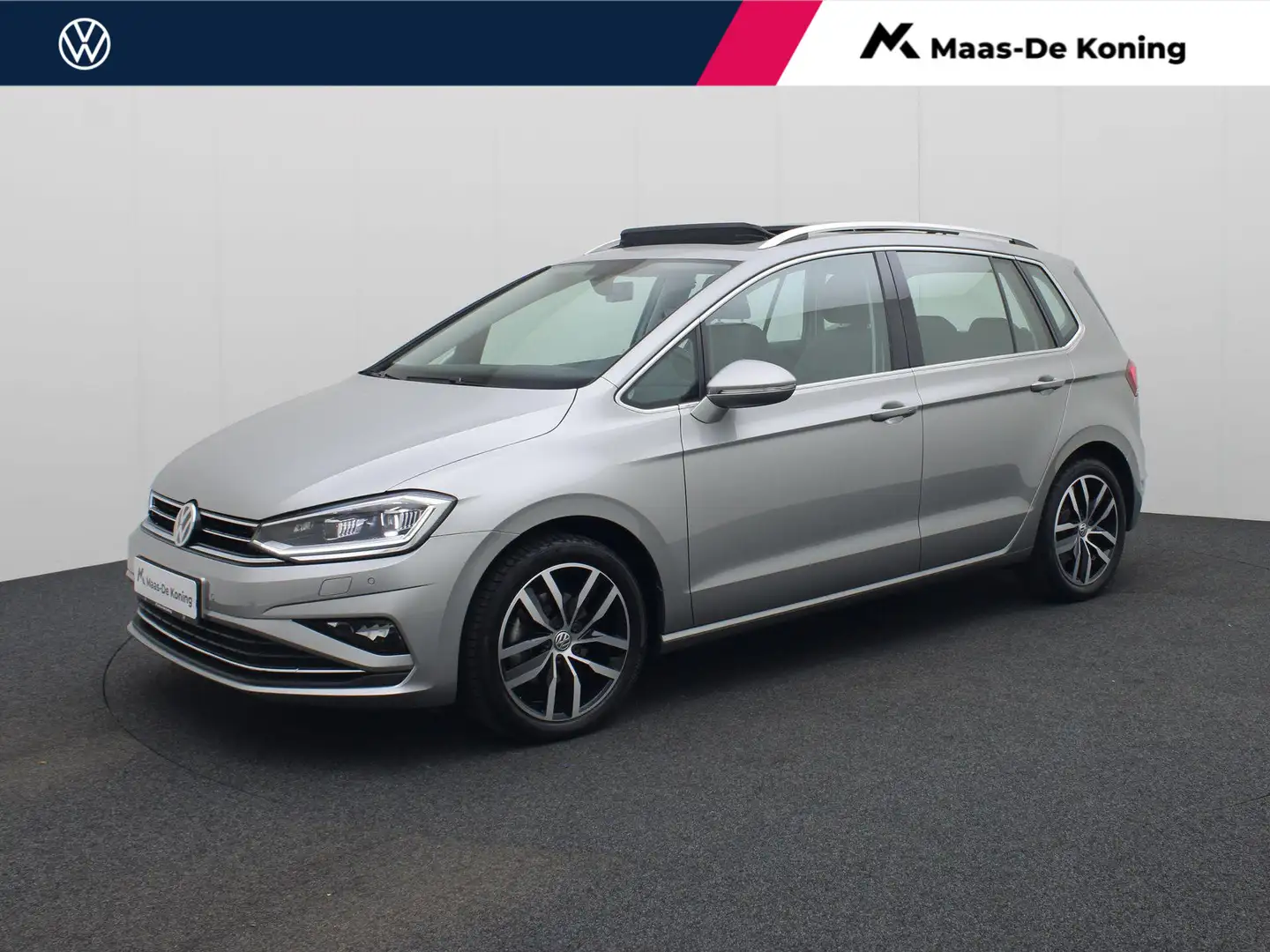 Volkswagen Golf Sportsvan 1.5TSI/130PK DSG ACT Highline · Panoramadak · Navi Gris - 1