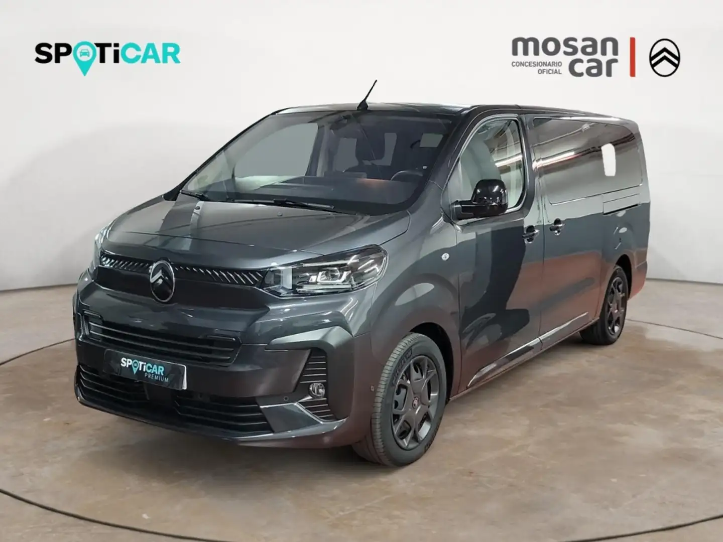 Citroen SpaceTourer XL 2.2 BLUEHDI 180 EAT8 PLUS 9PL GPS R Gris - 1